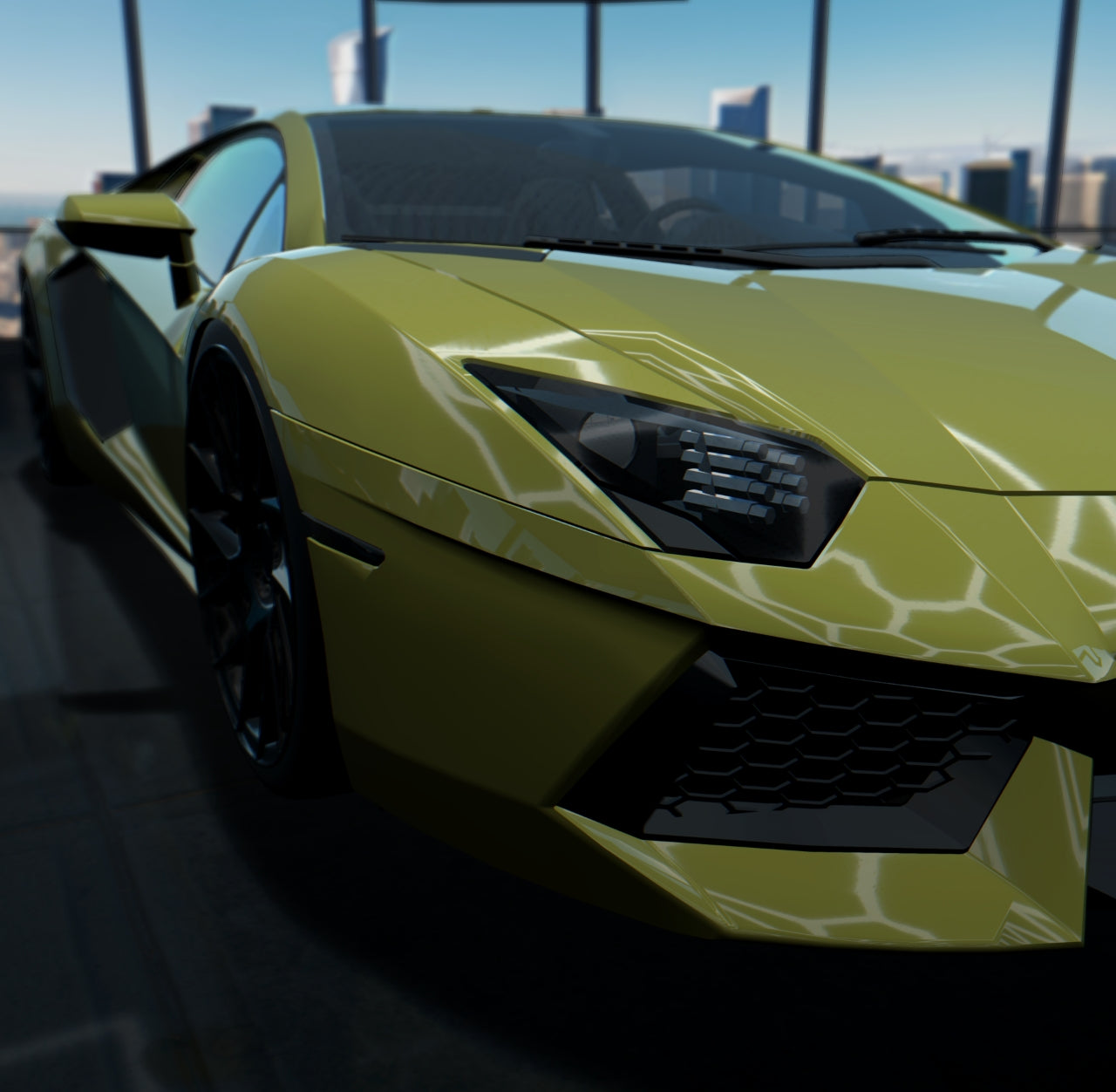 Gloss Battle Green