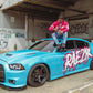 Gloss Coral Sky Blue - Aura Vinyl