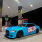 Gloss Coral Sky Blue - Aura Vinyl