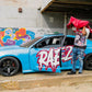Gloss Coral Sky Blue - Aura Vinyl