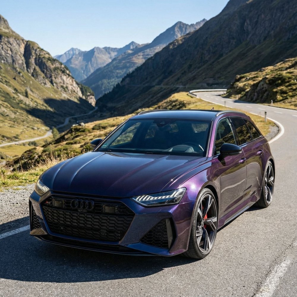 Gloss Diamond Black Blue Shift - Aura Vinyl