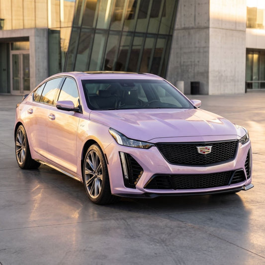 Gloss Diamond Blush Pink Gold Shift - Aura Vinyl
