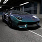 Gloss Diamond Nebula Green Purple - Aura Vinyl
