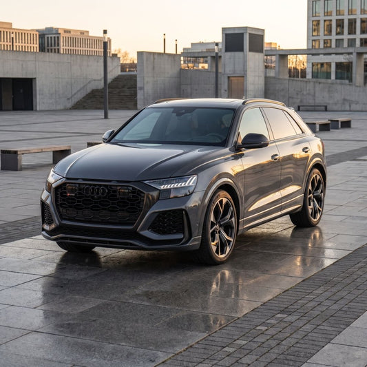 Gloss Diamond Sparkle Cement Grey - Aura Vinyl