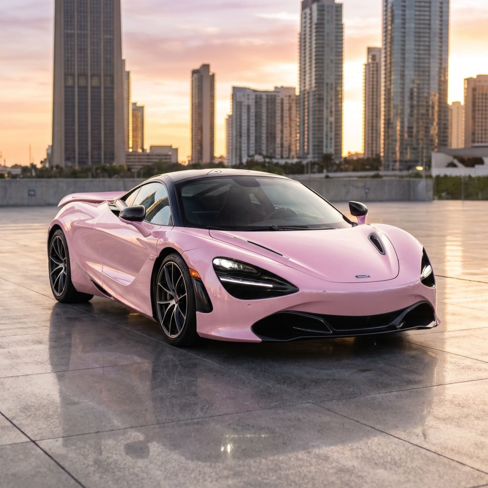 Gloss Diamond Sparkle Powder Pink - Aura Vinyl
