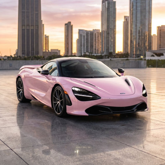 Gloss Diamond Sparkle Powder Pink - Aura Vinyl