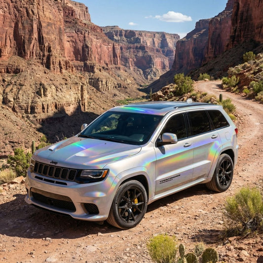 Gloss Iridescent Nardo Grey - Aura Vinyl