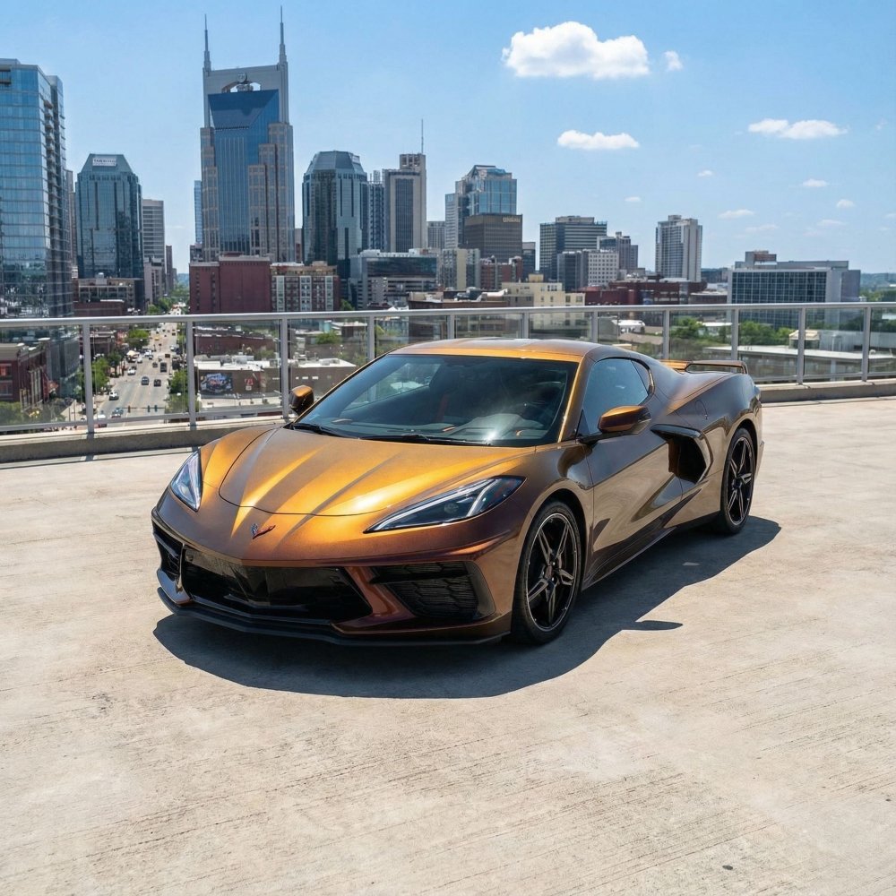 Gloss Nebula Golden Ember - Aura Vinyl