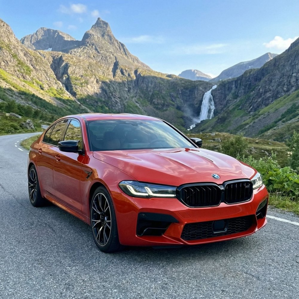 Gloss Paint Metallic Burnt Orange - Aura Vinyl