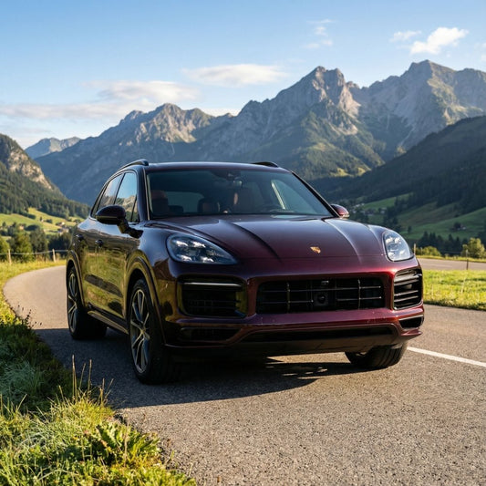 Gloss Paint Metallic Crimson Red - Aura Vinyl