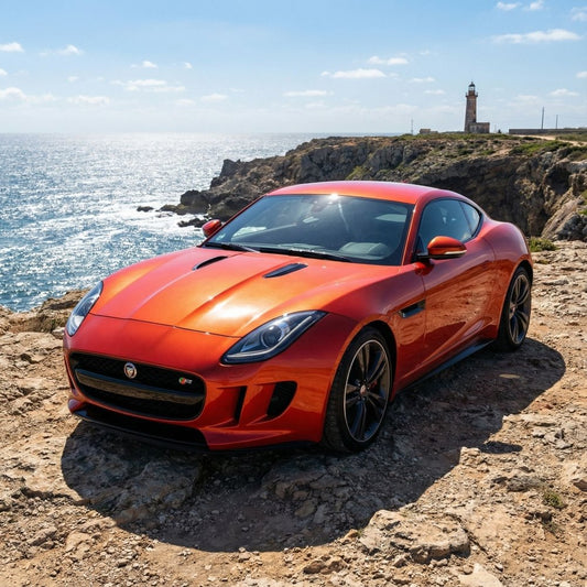 Gloss Paint Metallic Fire Red - Aura Vinyl