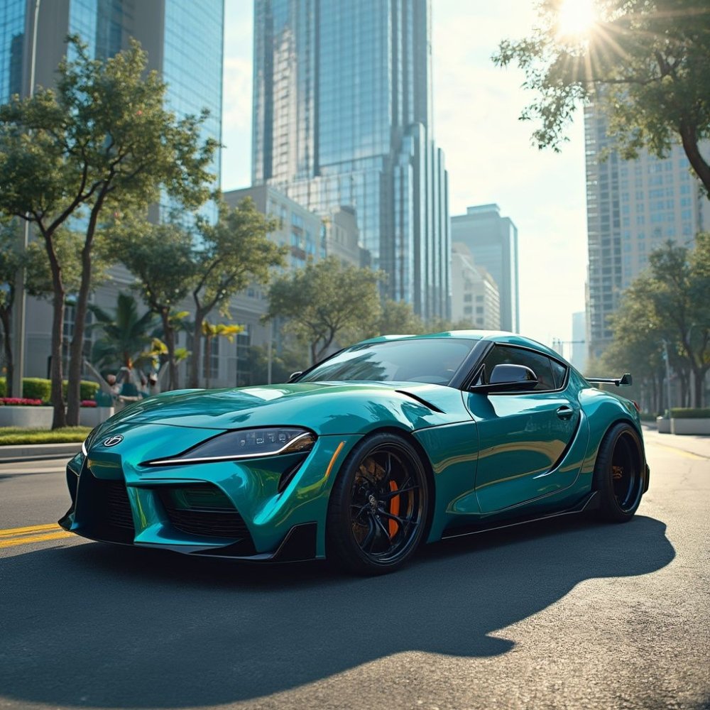 Gloss Paint Metallic Forest Green - Aura Vinyl