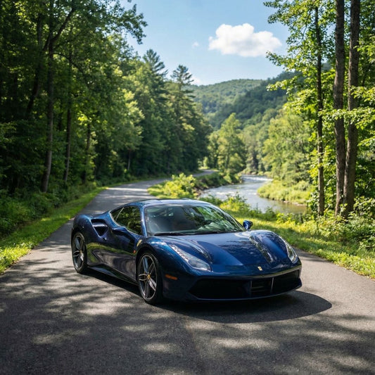 Gloss Paint Metallic Galaxy Blue - Aura Vinyl