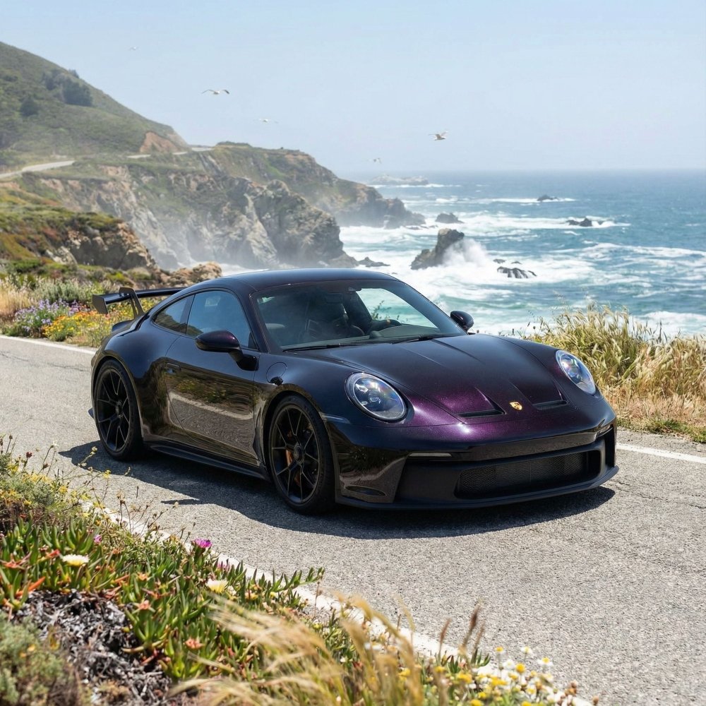 Gloss Paint Metallic Midnight Violet - Aura Vinyl