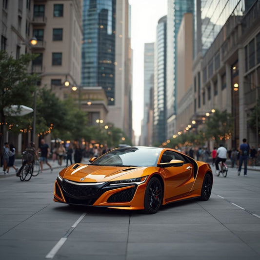 Gloss Paint Metallic Orange - Aura Vinyl