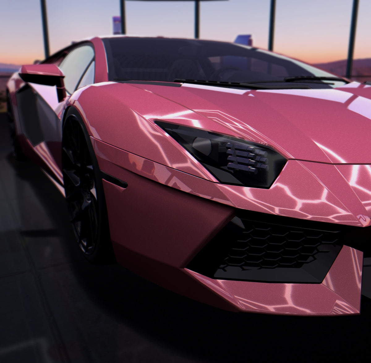 Matalick Shell Gloss Paint Metallic Shell Pink - Aura Vinyl
