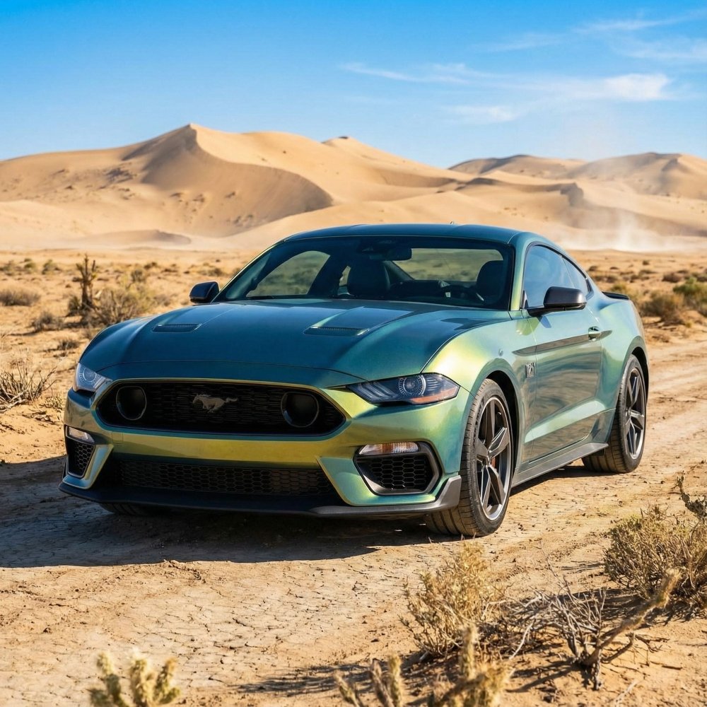 Gloss Paint Metallic Spring Green - Aura Vinyl