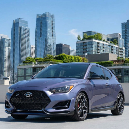 Gloss Paint Metallic Titanium Grey - Aura Vinyl