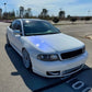 Gloss White Blue Shift - Aura Vinyl