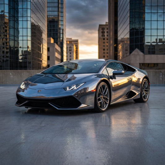 Hyper Gloss Black Chrome PPF - Aura Vinyl