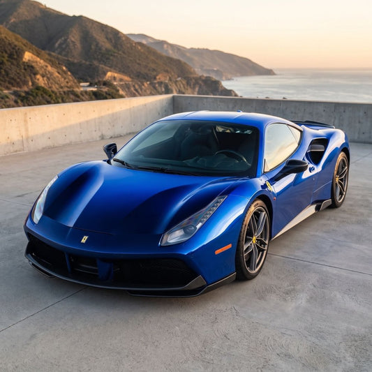 Hyper Gloss Blue Chrome PPF - Aura Vinyl