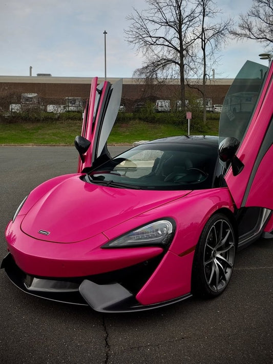 Hyper Gloss Fuschia Pink PPF - Aura Vinyl