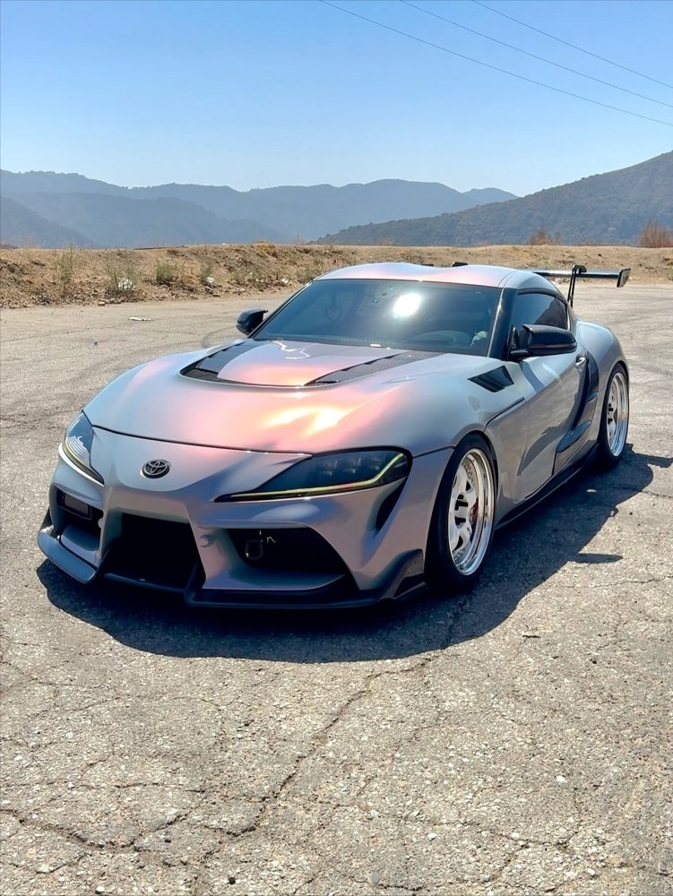 Hyper Gloss Grey Red Shift PPF - Aura Vinyl