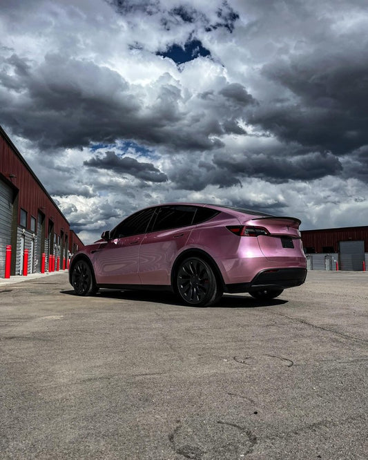 Hyper Gloss Paint Metallic Cherry Blossom Pink PPF - Aura Vinyl