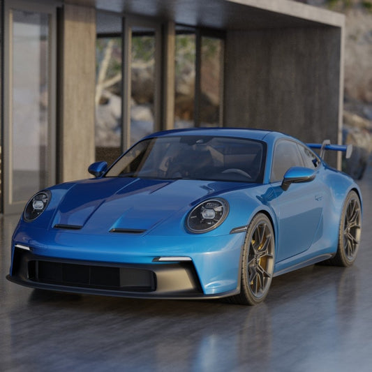 Hyper Gloss Paint Metallic Cobalt Blue PPF - Aura Vinyl