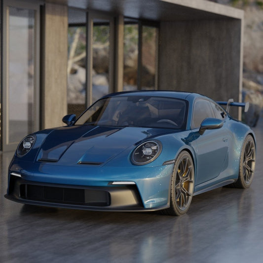 Hyper Gloss Paint Metallic Midnight Teal PPF - Aura Vinyl