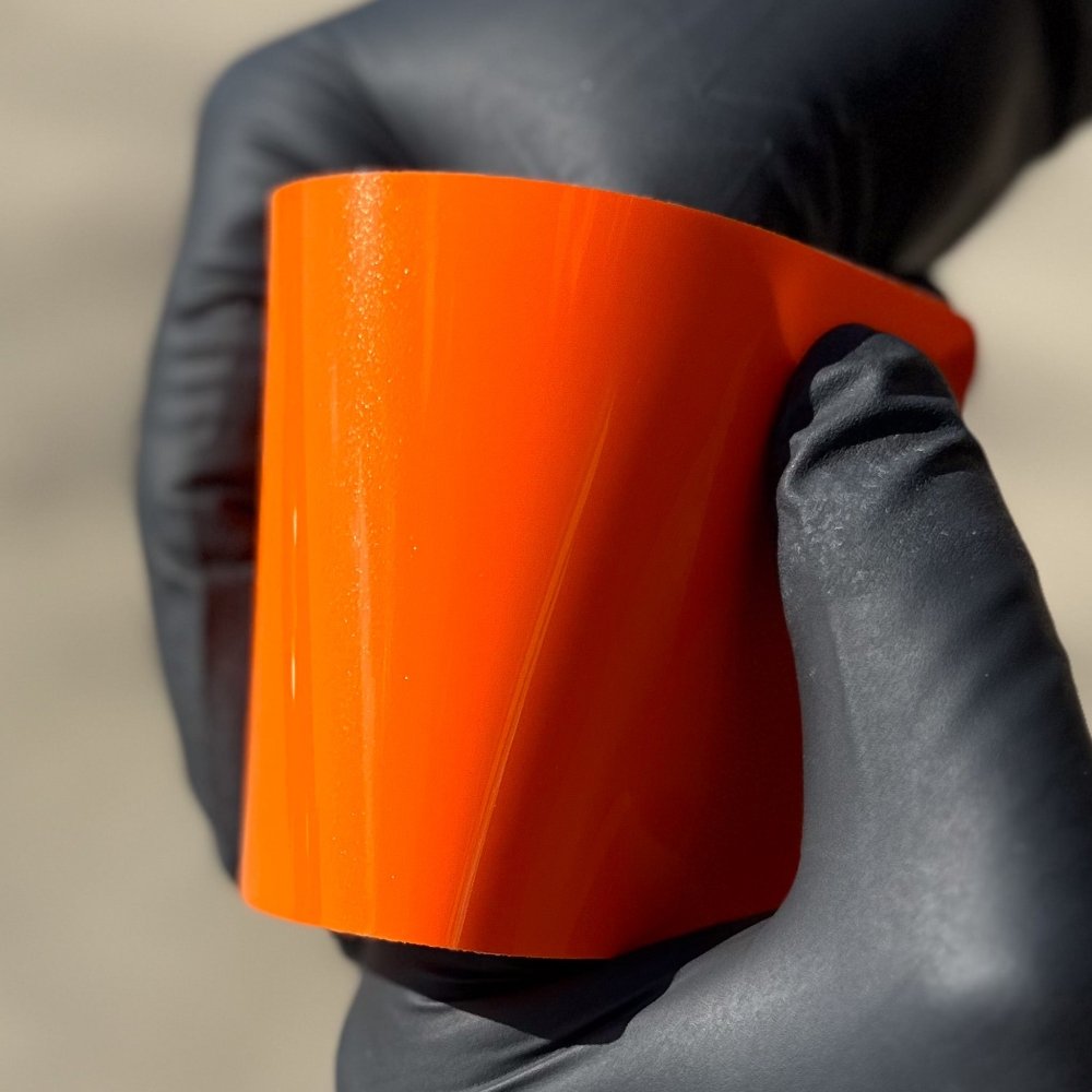 Hyper Gloss Paint Metallic Orange PPF - Aura Vinyl