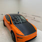 Hyper Gloss Paint Metallic Orange PPF - Aura Vinyl
