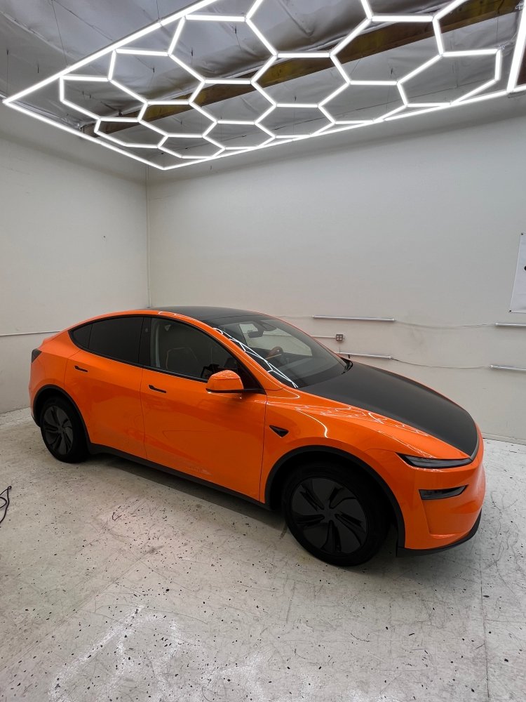 Hyper Gloss Paint Metallic Orange PPF - Aura Vinyl