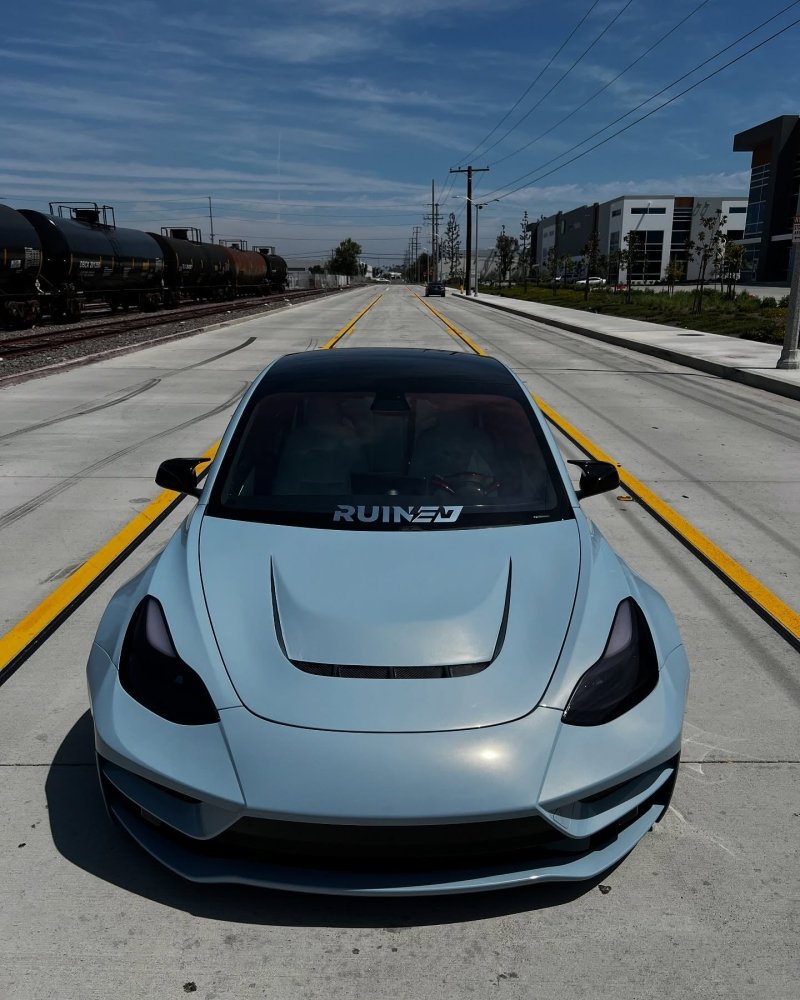 Hyper Gloss Powder Blue Gold Shift PPF - Aura Vinyl