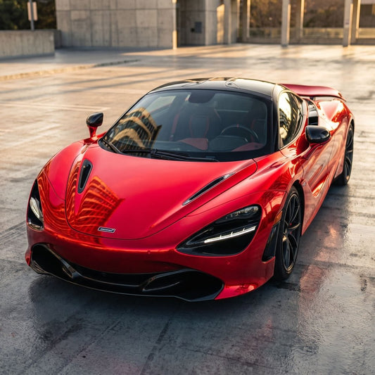 Hyper Gloss Red Chrome PPF - Aura Vinyl