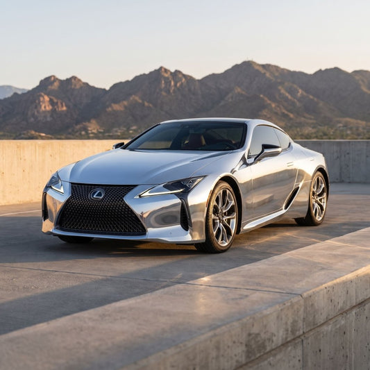 Hyper Gloss Silver Chrome PPF - Aura Vinyl