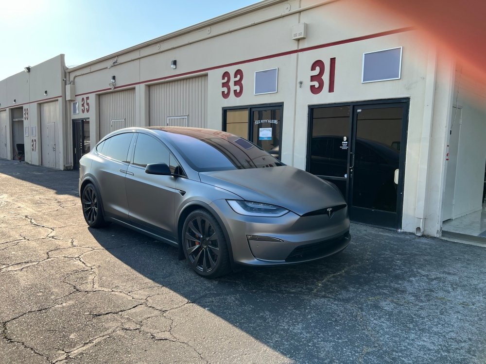 Hyper Matte AMG Volcanic Grey PPF - Aura Vinyl