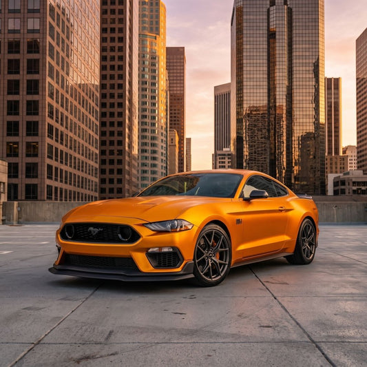 Hyper Matte Gold Chrome PPF - Aura Vinyl