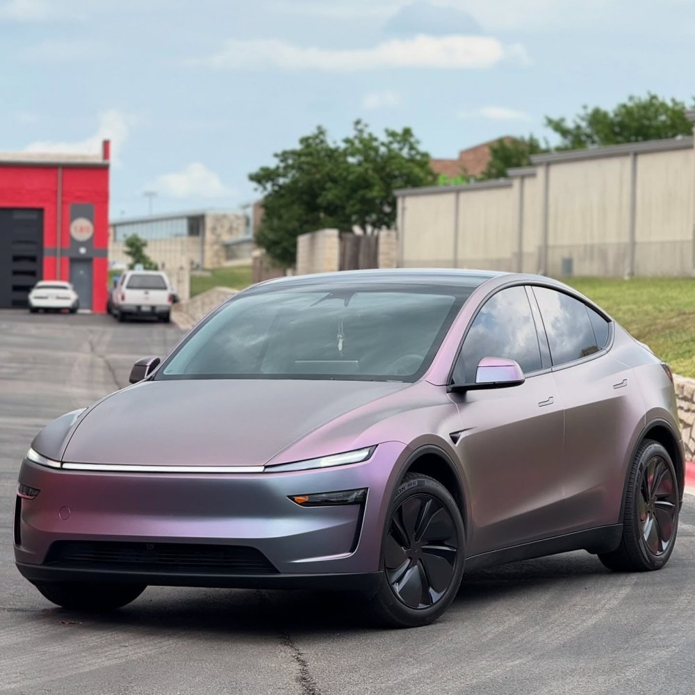 Hyper Matte Grey Purple Shift PPF - Aura Vinyl