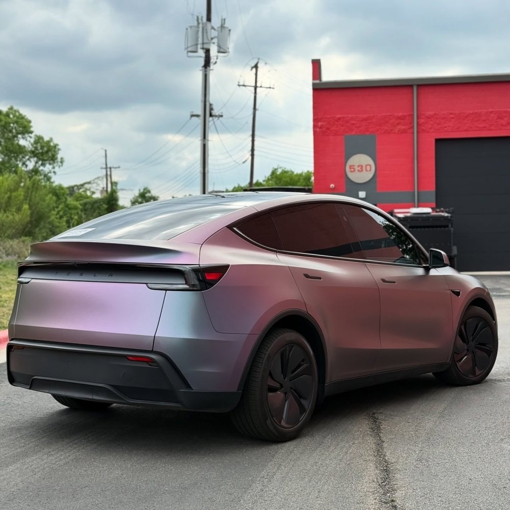 Hyper Matte Grey Purple Shift PPF - Aura Vinyl