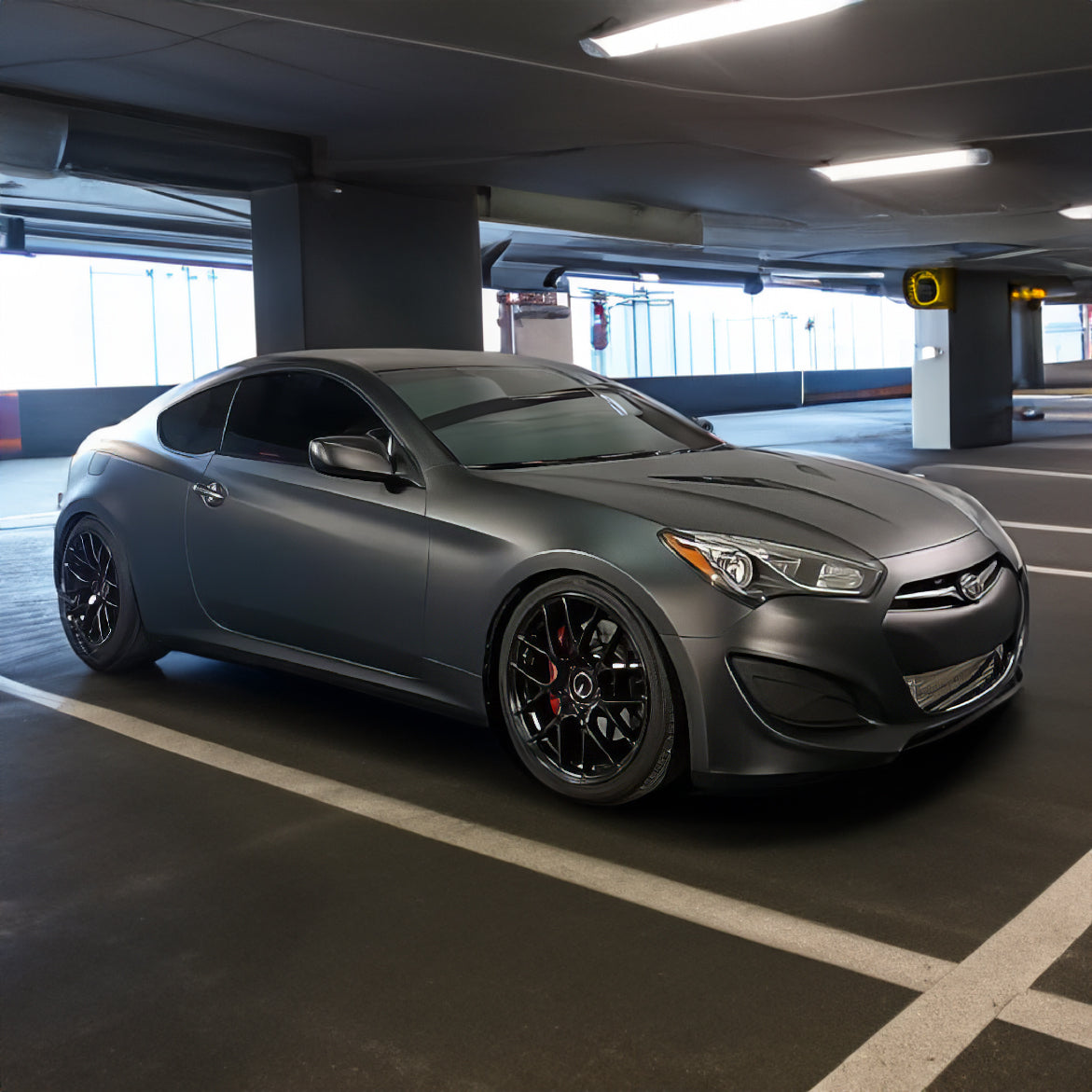 Matte Metallic Black