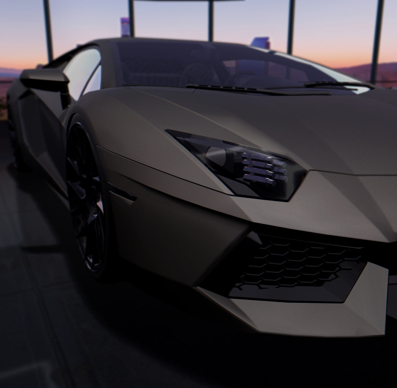 Matte Obsidian Grey