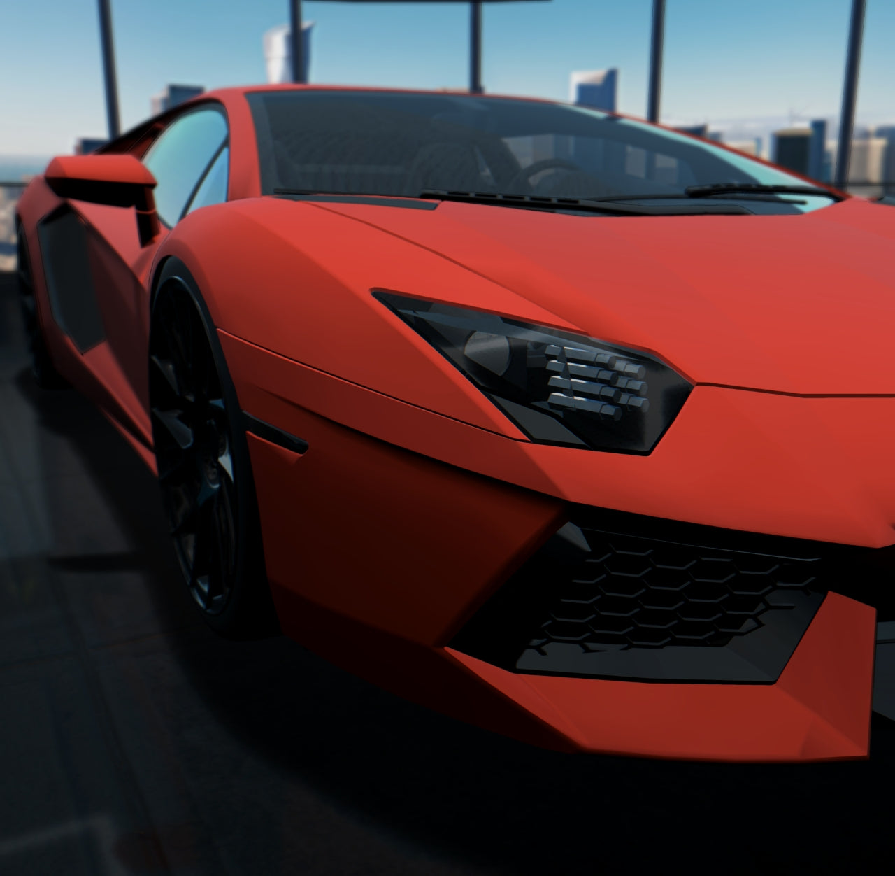 Matte Racecar Red