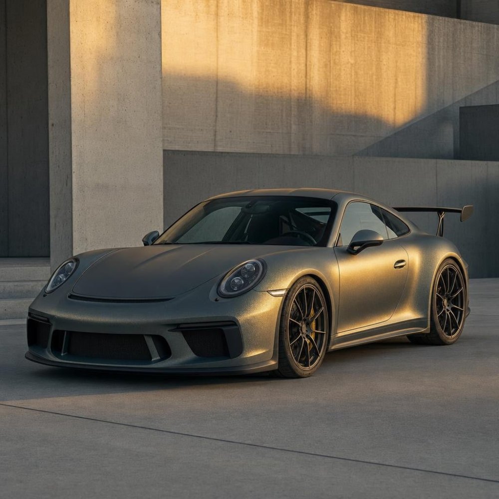 Satin Diamond Cement Grey Gold Shift - Aura Vinyl
