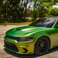 Satin Diamond Forest Green Gold Shift - Aura Vinyl