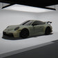 Satin Diamond Khaki Green Gold Shift - Aura Vinyl