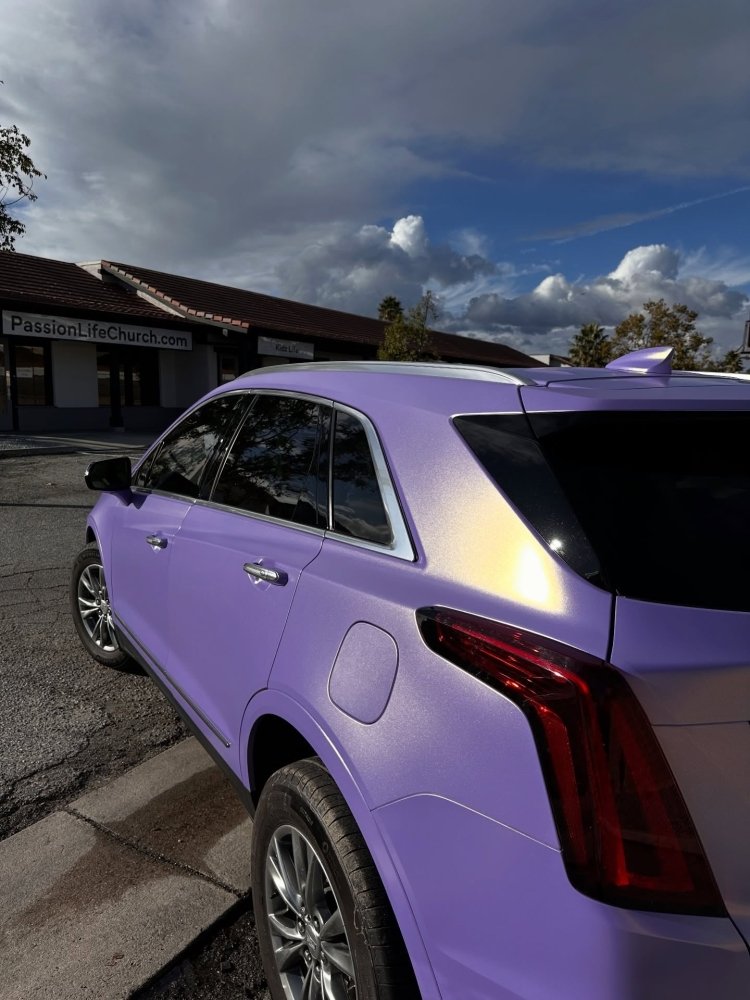 Satin Diamond Lavender Gold Shift - Aura Vinyl