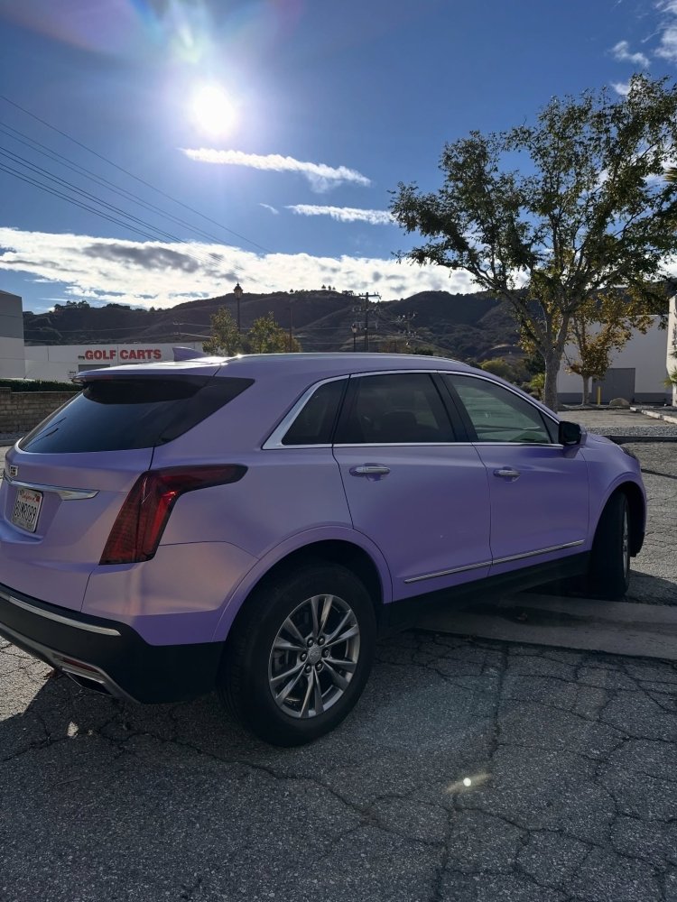 Satin Diamond Lavender Gold Shift - Aura Vinyl