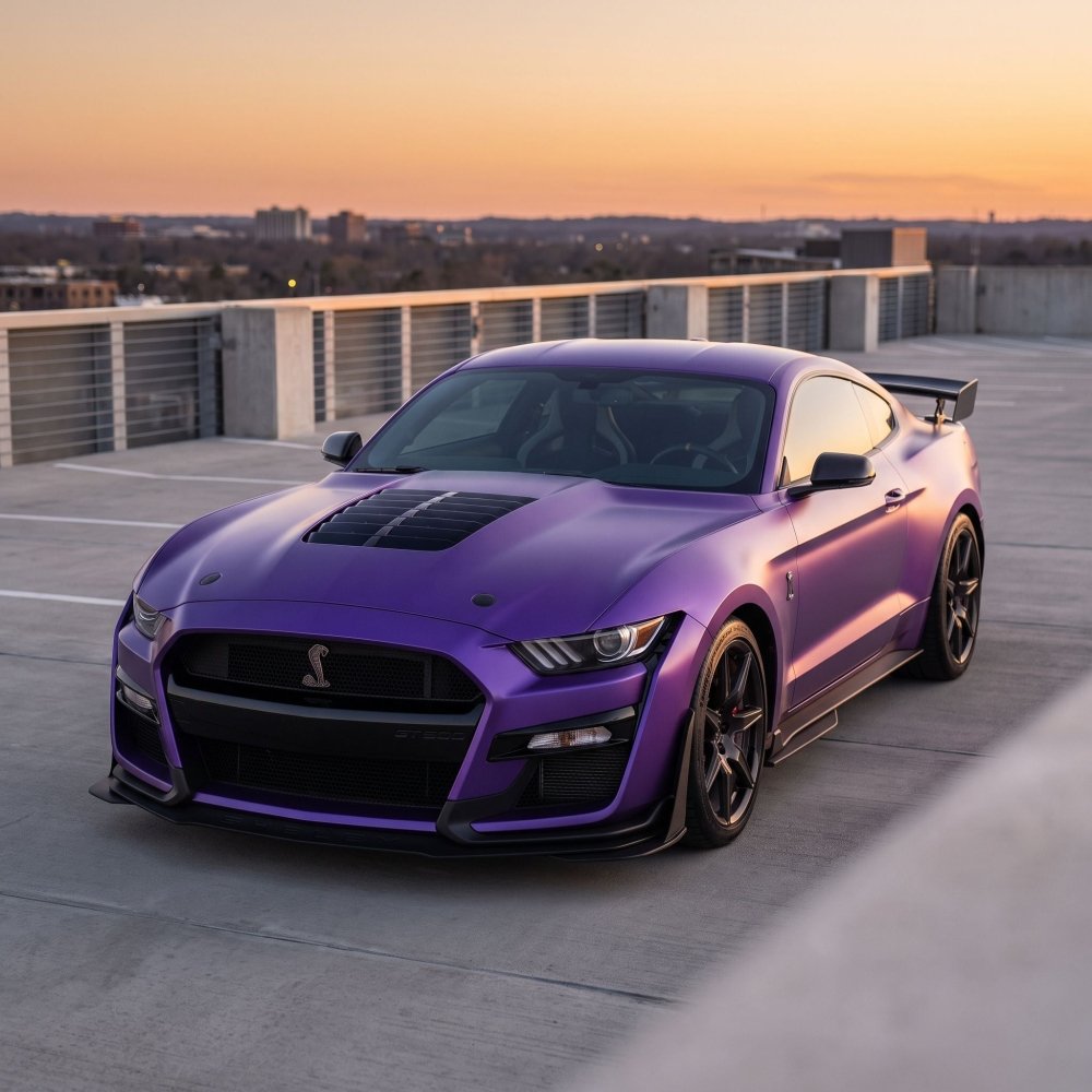 Satin Diamond Purple - Aura Vinyl