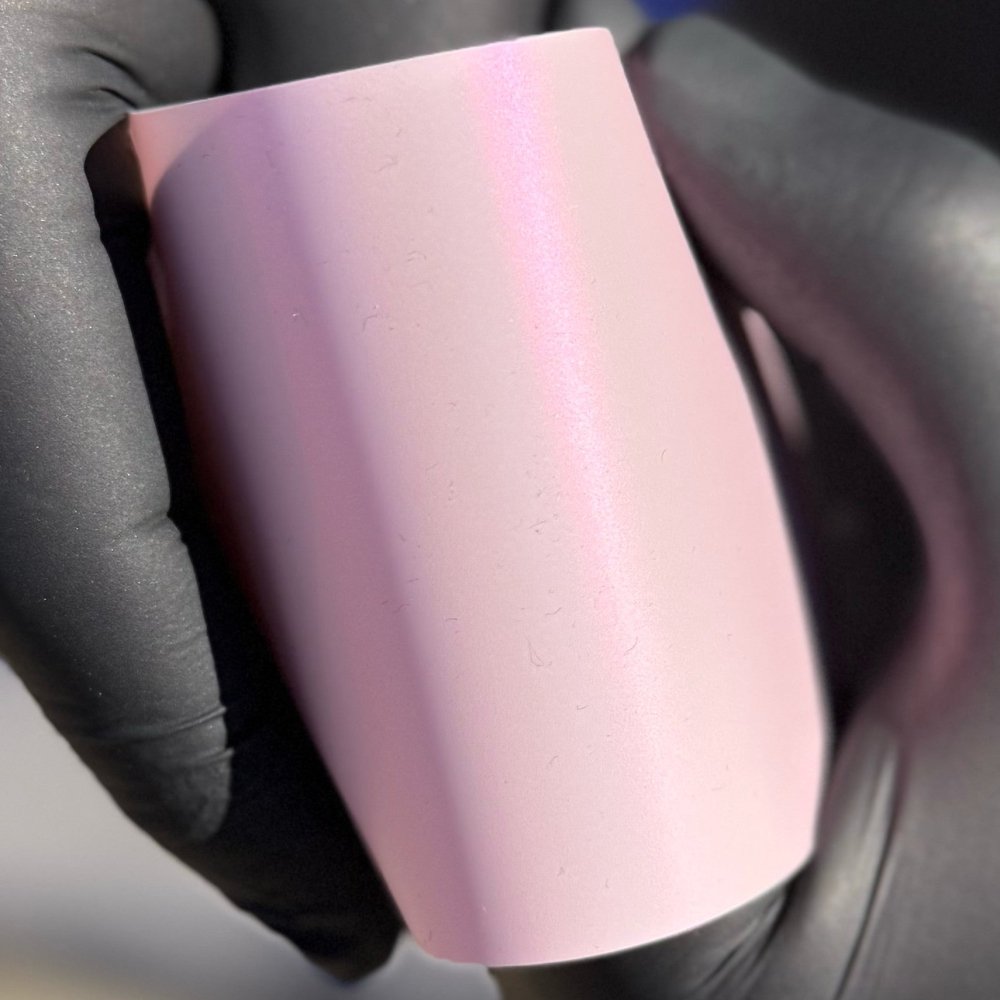 Satin Double Pink Shift - Aura Vinyl